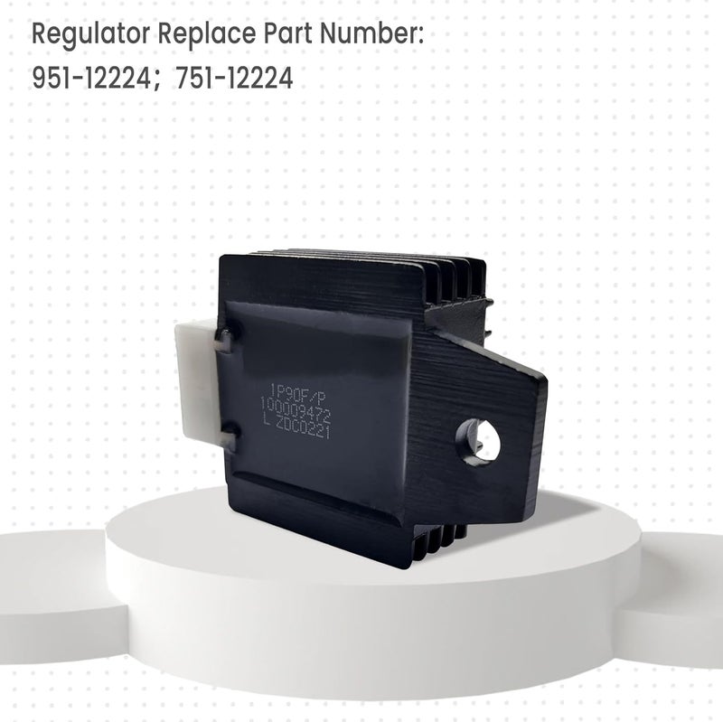 Chikia 951-12242 Voltage Regulator Replacement For MTD Troy Bilt Craftsman CubCadet 925-06299 751-12242 4P90HU 4P90JHA 4P90JT 4P90JUA 4P90JUB 4P90M0 4P90MU Lawn Riding Mower - Image 3